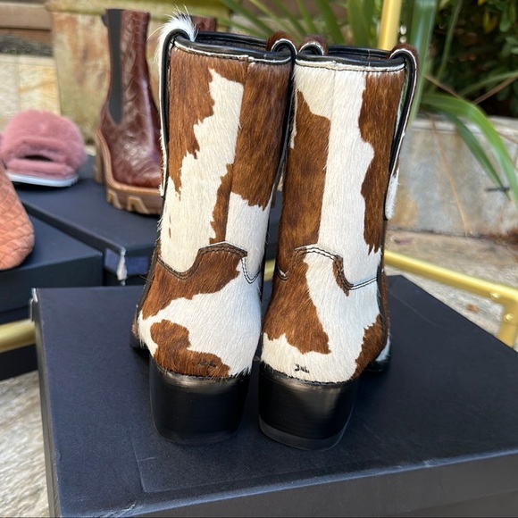 rag & bone Clyde Boot in Cow Print - Picture 8 of 10